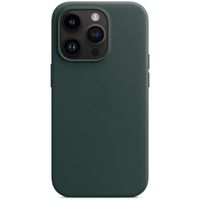 Apple Leather Backcover MagSafe Apple iPhone 14 Pro - Forest Green