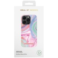 iDeal of Sweden Fashion Backcover iPhone 14 Pro - Pastel Marble