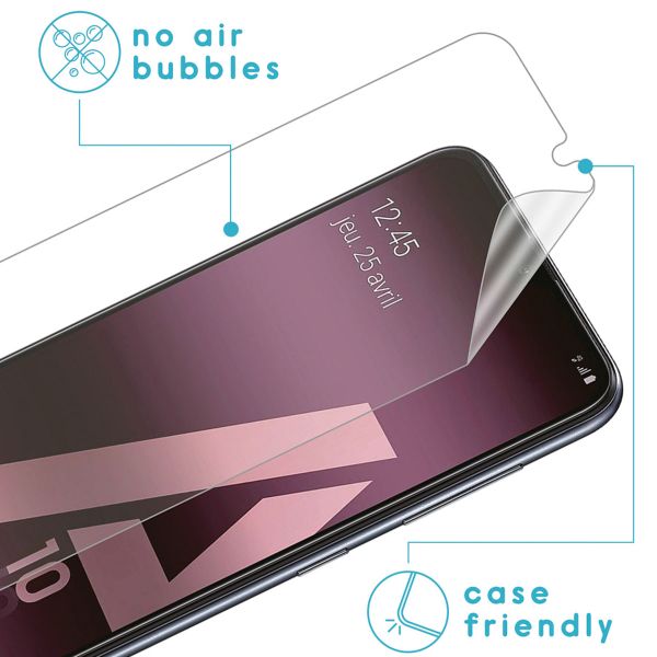 imoshion Screenprotector Folie 3 pack Samsung Galaxy A10