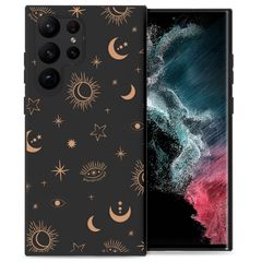 imoshion Design hoesje Samsung Galaxy S23 Ultra - Stars Sky