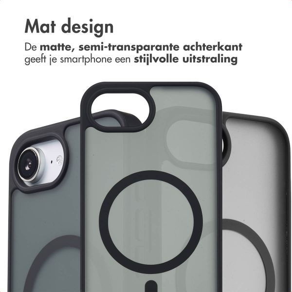 imoshion Color Guard Backcover met Magsafe iPhone 16e - Zwart