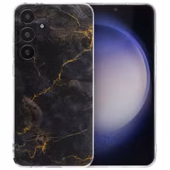 imoshion Design hoesje Samsung Galaxy S24 Plus - Black Marble
