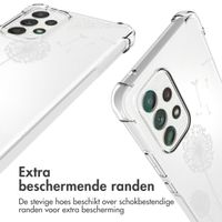 imoshion Design hoesje met koord Samsung Galaxy A53 - Paardenbloem - Wit