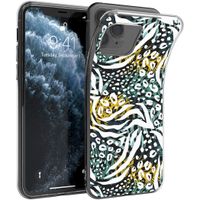 imoshion Design hoesje iPhone 11 Pro - Jungle - Wit / Zwart / Groen