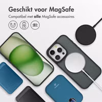 imoshion Color Guard Backcover met MagSafe Apple iPhone 15 Pro - Zwart