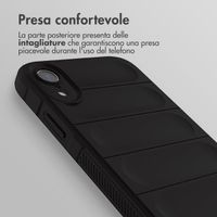 imoshion EasyGrip Backcover Apple iPhone Xr - Zwart