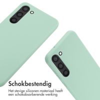 imoshion Siliconen hoesje met koord Samsung Galaxy S23 Plus - Mintgroen