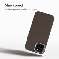 Accezz Mesh Back Cover with MagSafe Apple iPhone 15 - Brown