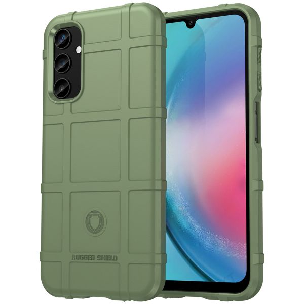 imoshion Rugged Shield Backcover Samsung Galaxy A25 (5G) - Donkergroen