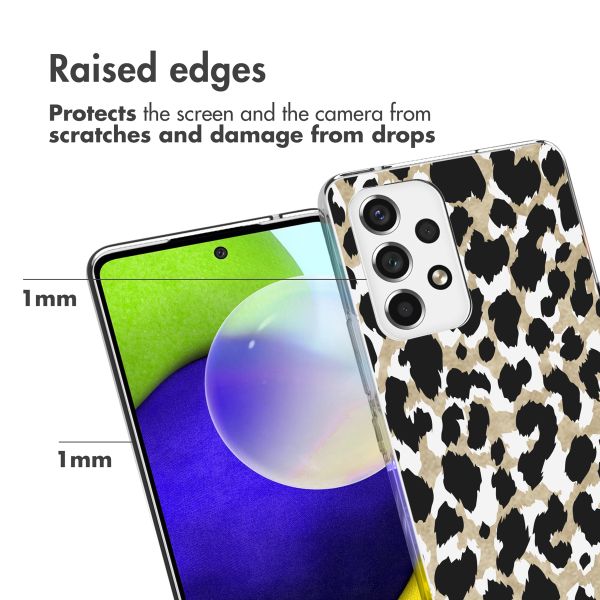 imoshion Design hoesje Samsung Galaxy A53 - Golden Leopard
