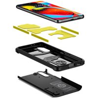 Spigen Tough Armor Backcover Samsung Galaxy S21 Plus - Zwart