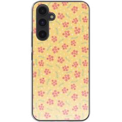 imoshion  Design hoesje Samsung Galaxy A54 - Sunny Yellow Petite Flowers