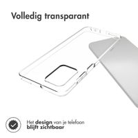 Accezz Clear Backcover Motorola Moto G73 - Transparant