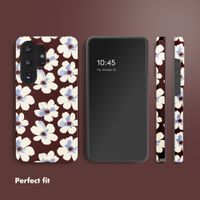 Selencia Vivid Back Cover with MagSafe Samsung Galaxy S26 Ultra - Choco Flower Pop