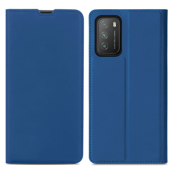 imoshion Slim Folio Bookcase Xiaomi Poco M3 - Donkerblauw