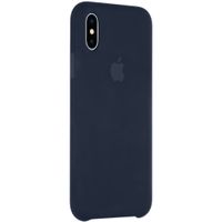 Apple Silicone Backcover Apple iPhone X - Midnight Blue