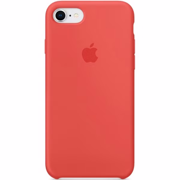 Apple Silicone Backcover Apple iPhone SE (2022 / 2020) / 8 / 7 - Red Raspberry