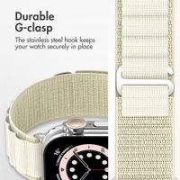 Accezz Nylon Alpine Band Apple Watch | 38/40/41/42 mm - Starlight