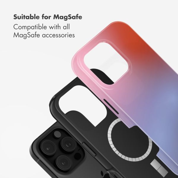 Selencia Vivid Back Cover with MagSafe Apple iPhone 16 Pro - Gradient Soft Blush