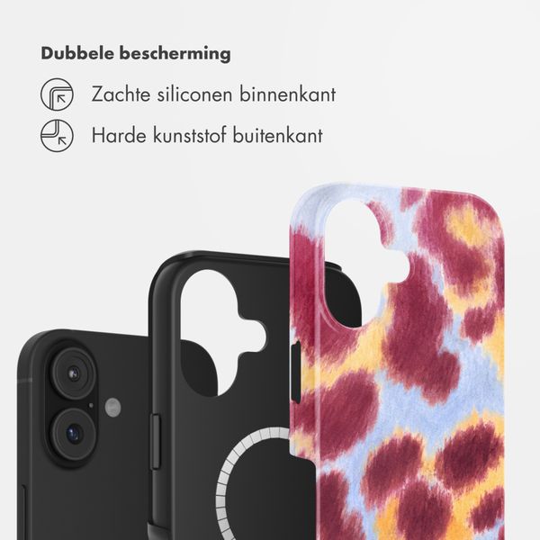 Selencia Vivid Backcover met MagSafe Apple iPhone 17 - Rebel Crush