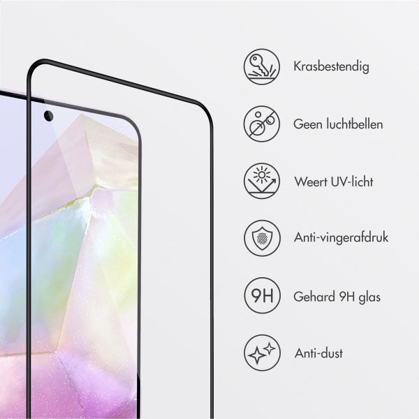 Accezz Gehard Glas Screenprotector + Applicator Samsung Galaxy A35