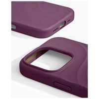 iDeal of Sweden Soft Swirl Silicone MagSafe Case Apple iPhone 16 Pro Max - Velvet Plum