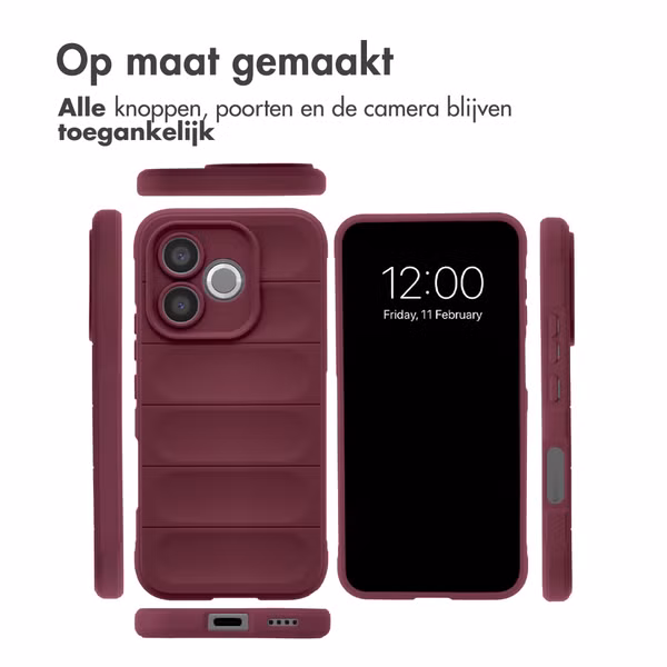 imoshion EasyGrip Backcover Honor 600 Lite - Aubergine