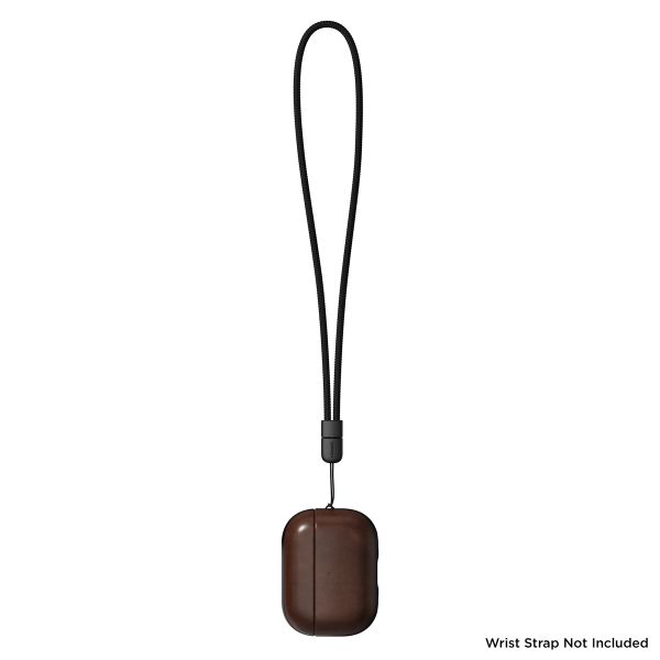 Nomad Horween Leather Case Apple AirPods Pro 2 - Rustic Brown