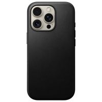 Nomad Modern Leather Case iPhone 16 Pro - Black