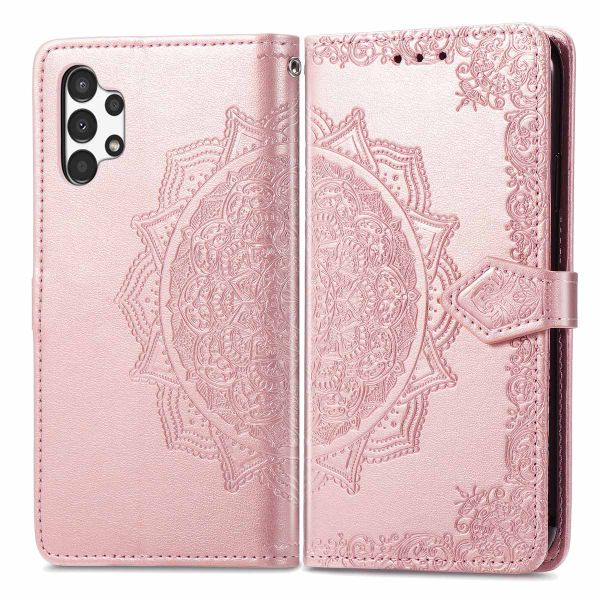 imoshion Mandala Bookcase Samsung Galaxy A13 (4G) - Rosé Goud