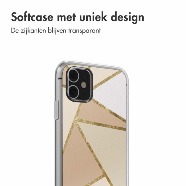 imoshion  Design hoesje iPhone 11 - Graphic Beige