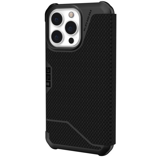 UAG Metropolis Bookcase Apple iPhone 13 Pro - Kevlar Black
