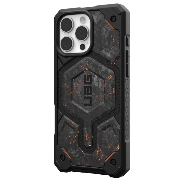UAG Monarch Pro Backcover Apple iPhone 16 Pro Max - Forged Carbon