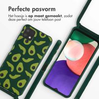 imoshion Siliconen design hoesje met koord Samsung Galaxy A22 (5G) - Avocado Green