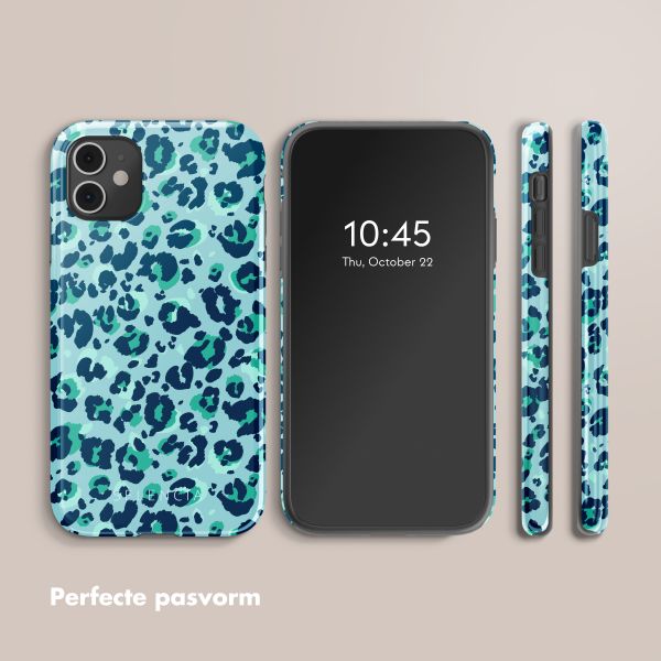 Selencia Vivid Tough Backcover iPhone 11 - Wild Spots Light Blue