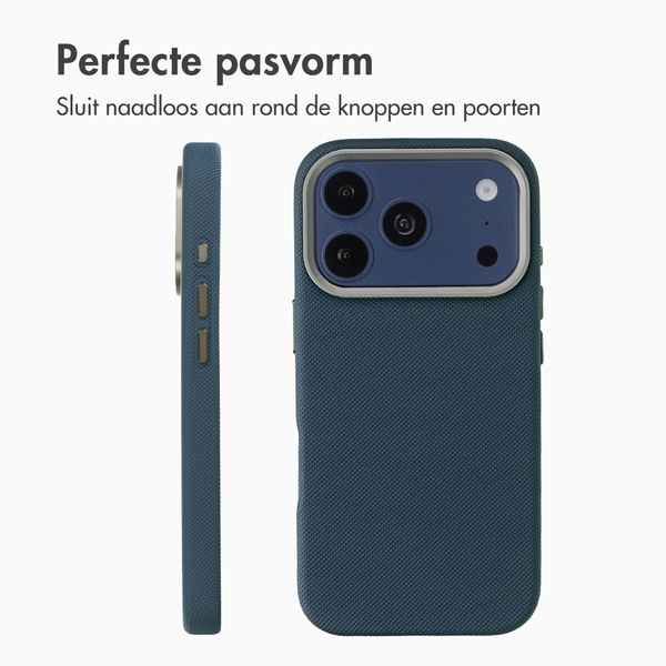 Accezz Mesh Backcover met MagSafe Apple iPhone 17 Pro - Donkerblauw