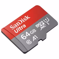 SanDisk microSD Ultra - 64GB - inclusief SD Adapter - Full HD