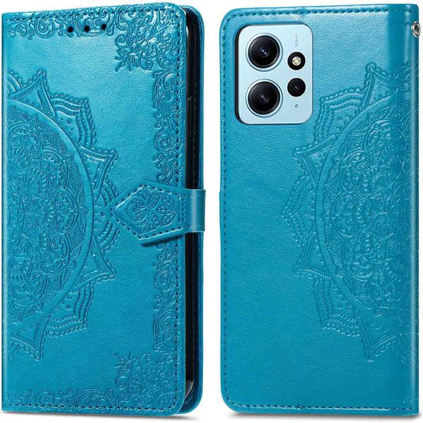 imoshion Mandala Bookcase Xiaomi Redmi Note 12 (4G) - Turquoise