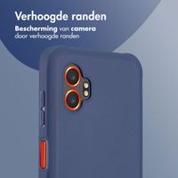 imoshion Color Backcover Samsung Galaxy Xcover 7 Pro - Donkerblauw