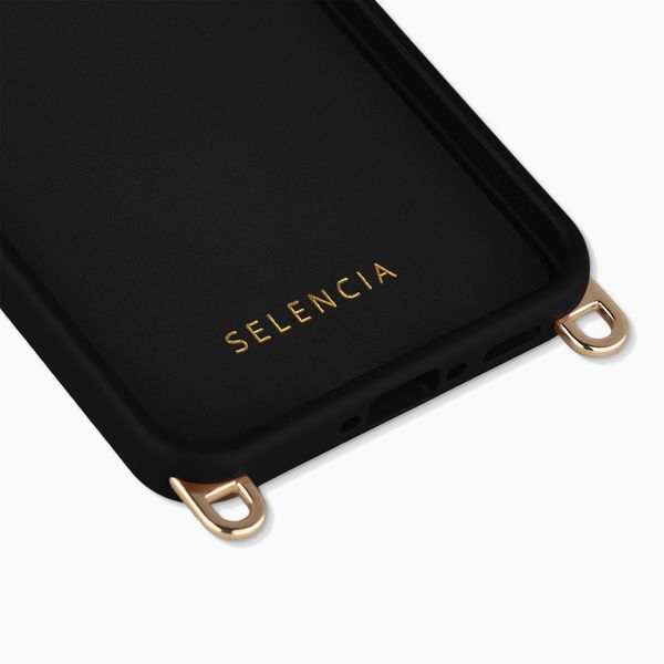 Selencia Rivièra MagSafe Backcover met afneembare haakjes Samsung Galaxy A37 (5G) - Velvet Black
