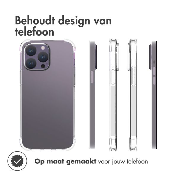 imoshion Shockproof Case Apple iPhone 15 Pro Max - Transparant