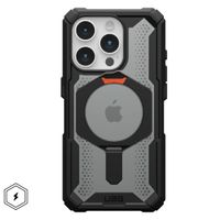 UAG Plasma XTE Backcover MagSafe iPhone 15 Pro - Zwart / Oranje