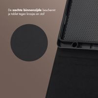 Selencia Riva Bookcase Samsung Galaxy Tab A9 Plus - Zwart