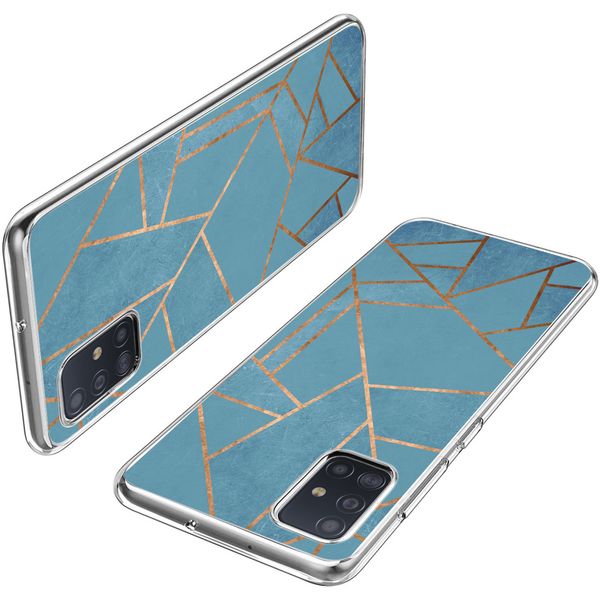 imoshion Design hoesje Samsung Galaxy A51 - Blue Graphic