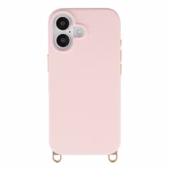 Selencia Rivièra MagSafe Backcover met afneembare haakjes Apple iPhone 17 - Sorbet Pink