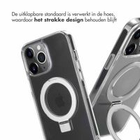 Accezz Ring Stand Backcover met MagSafe iPhone 13 Pro Max - Transparant