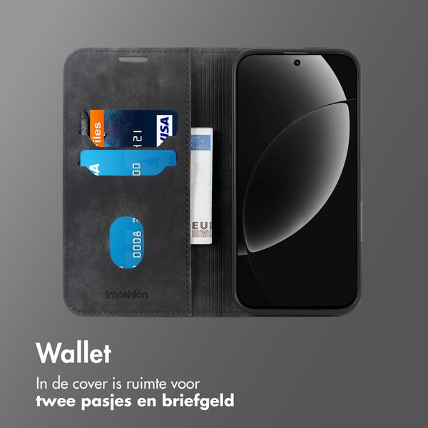 imoshion Slim Bookcase Realme GT 8 Pro - Zwart