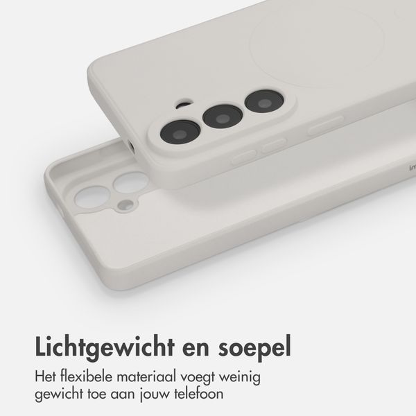 imoshion Color Backcover met MagSafe Samsung Galaxy S26 - Beige