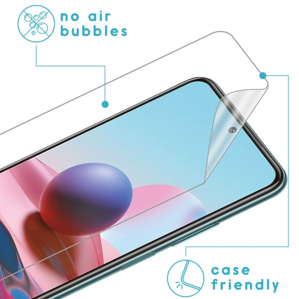 imoshion Screenprotector Folie 3 pack Xiaomi Redmi Note 10 (4G) / Note 10S