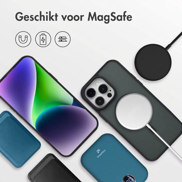 imoshion Color Guard Backcover met MagSafe Apple iPhone 14 Pro Max - Zwart
